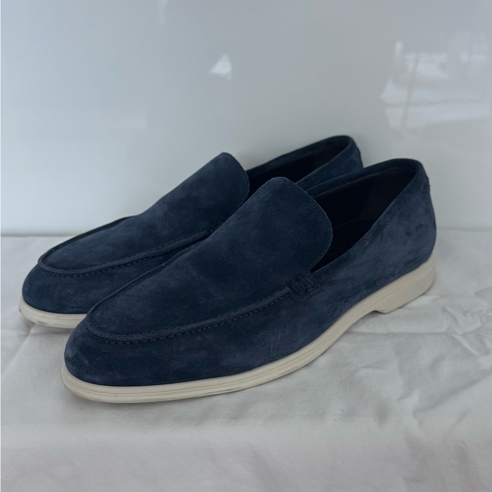 To Boot New York blue Suede loafers